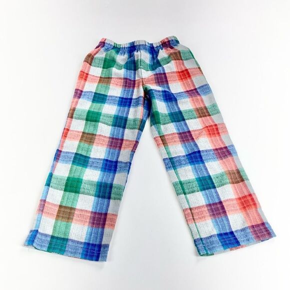 Gymboree Christmas plaid holiday flannel pajama set 5-6 - Picture 2 of 6